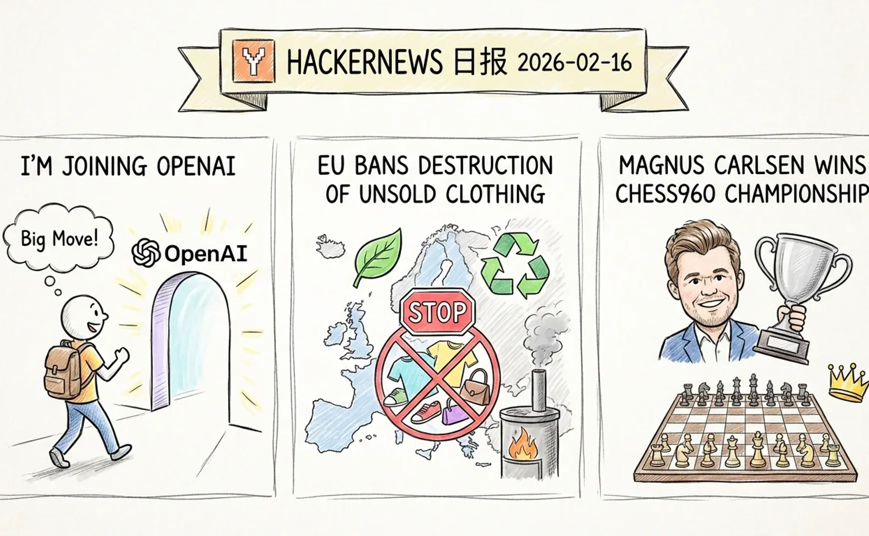 Hackernews 日报 2026-02-16