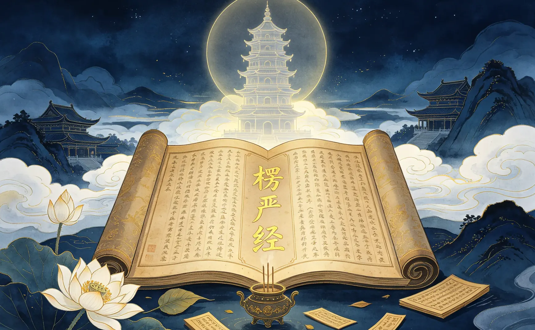 大佛顶如来密因修证了义诸菩萨万行首楞严经