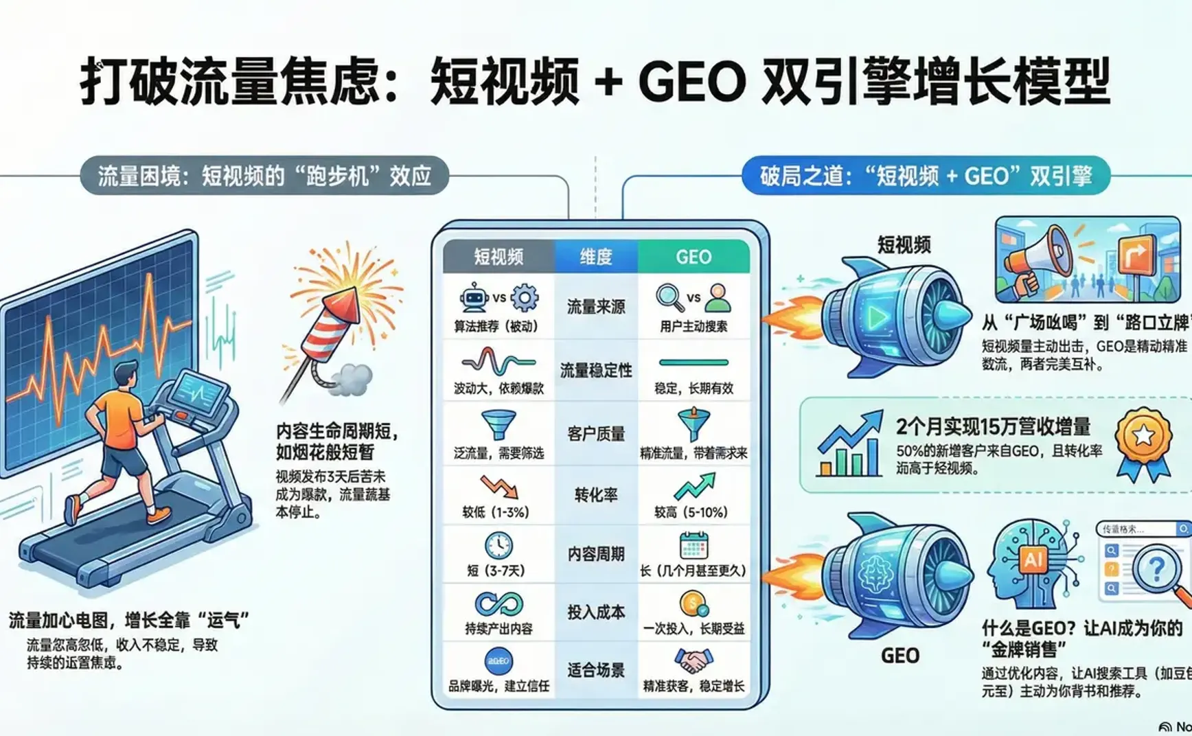 元峰2025年度复盘，我们用GEO+短视频双引擎打破流量焦虑，2 个月收入 15 万