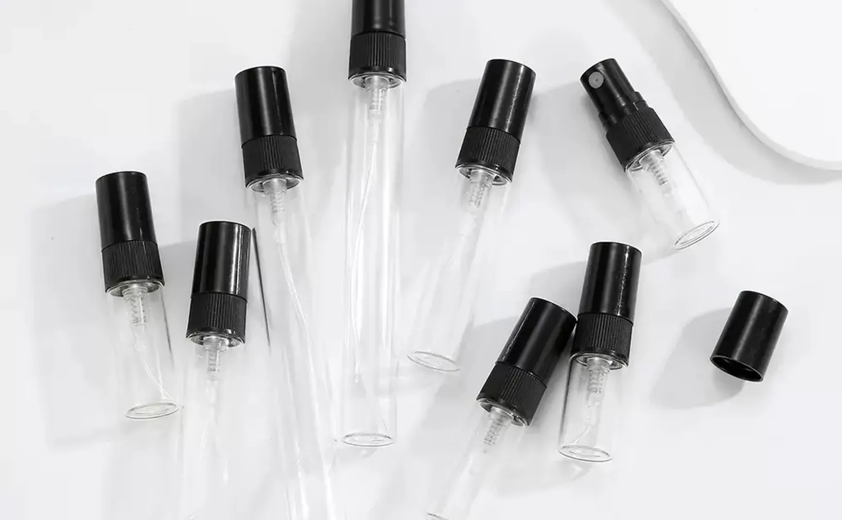 High Quality 5ml 10ml Glass Perfume Spray Bottles for B2B & DIY Packaging