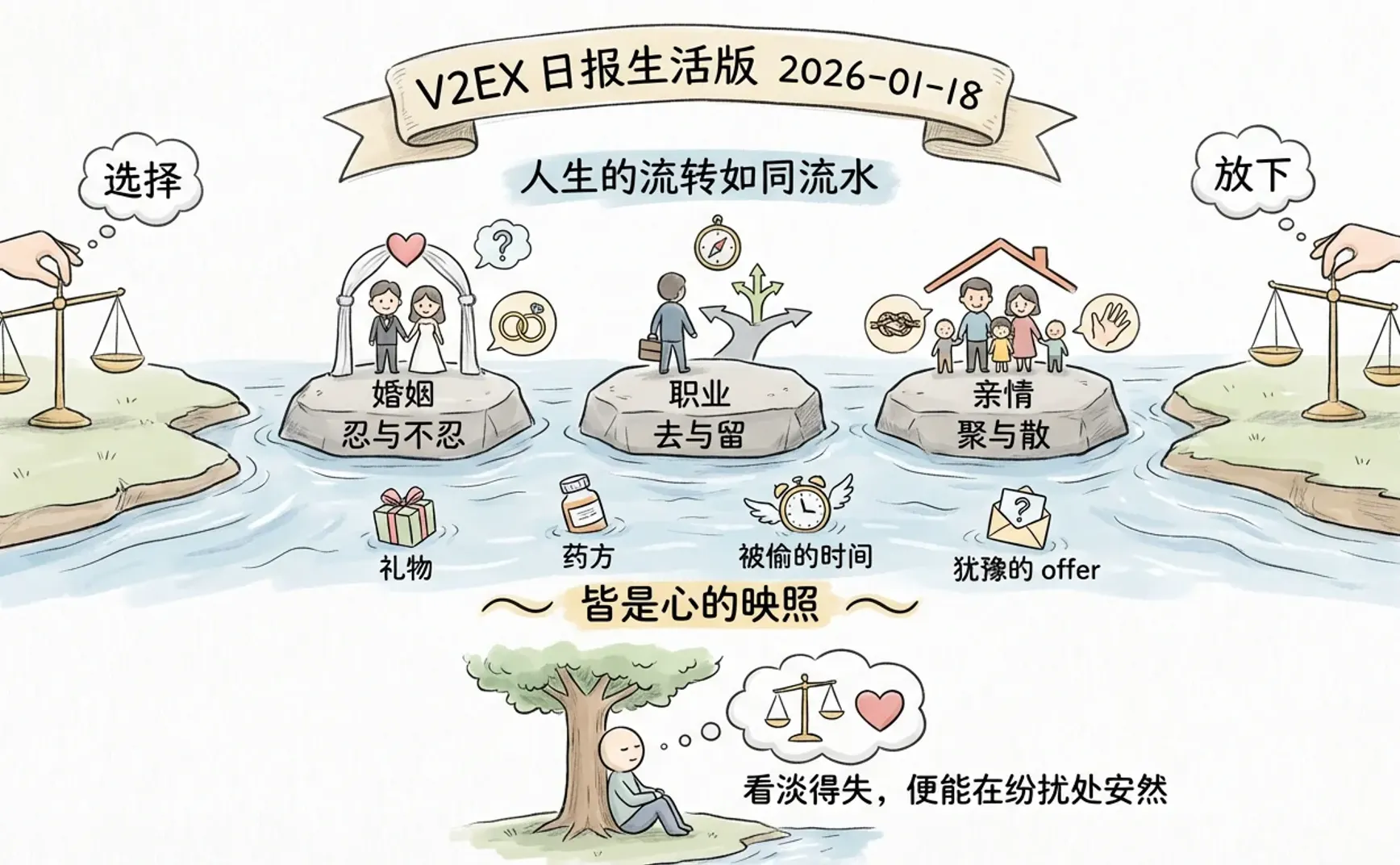 V2EX 日报生活版 2026-01-18