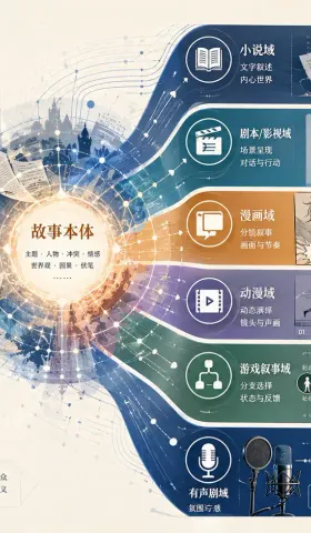 故事的跨域转换与编辑