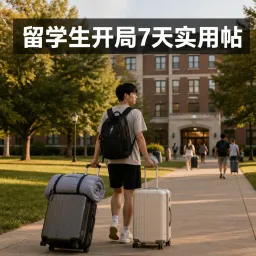 入学季｜留学生落地美国开局 7 天：学长学姐经验帖（宿舍、租房、超市购物与国内补给）