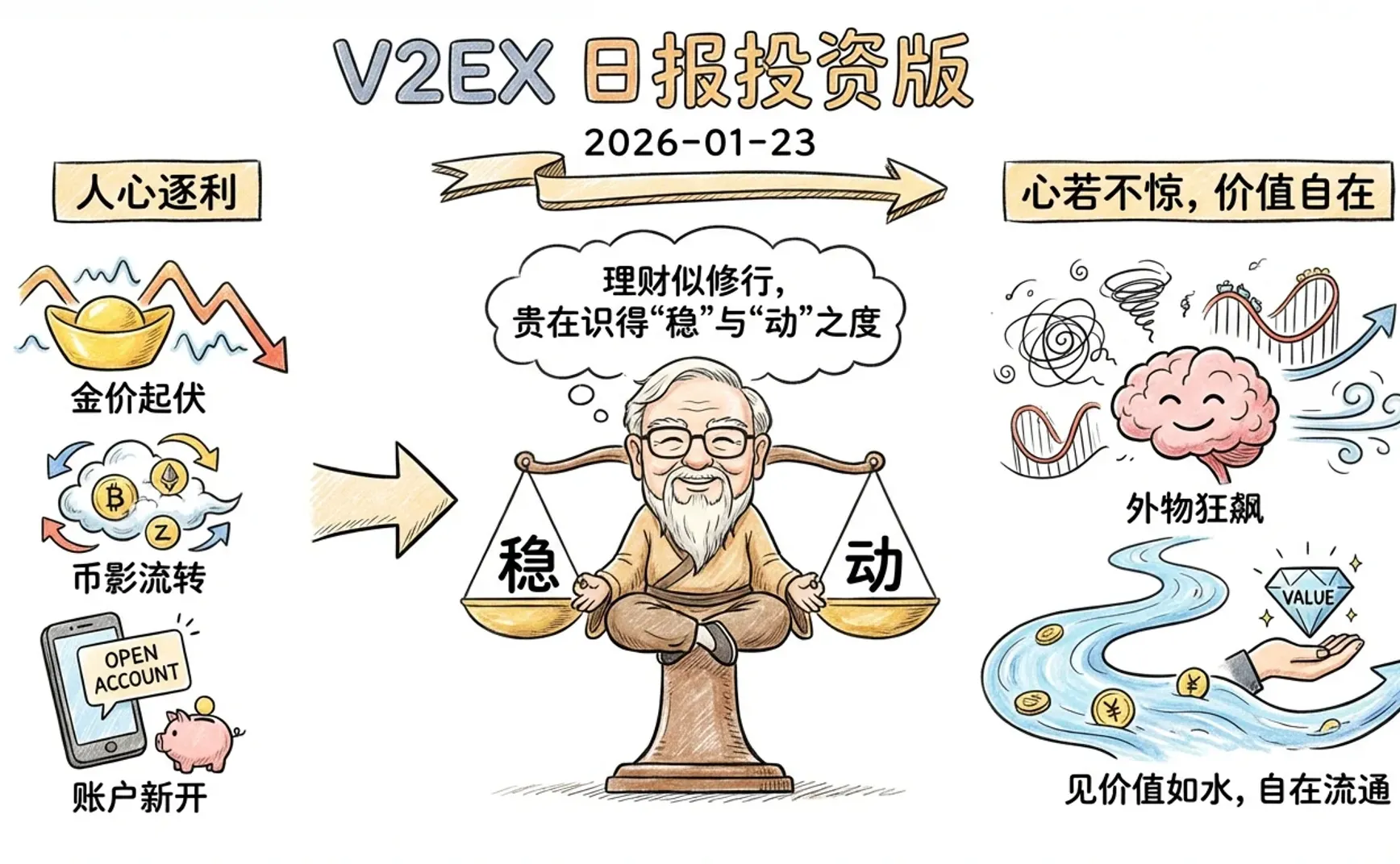 V2EX 日报投资版 2026-01-23