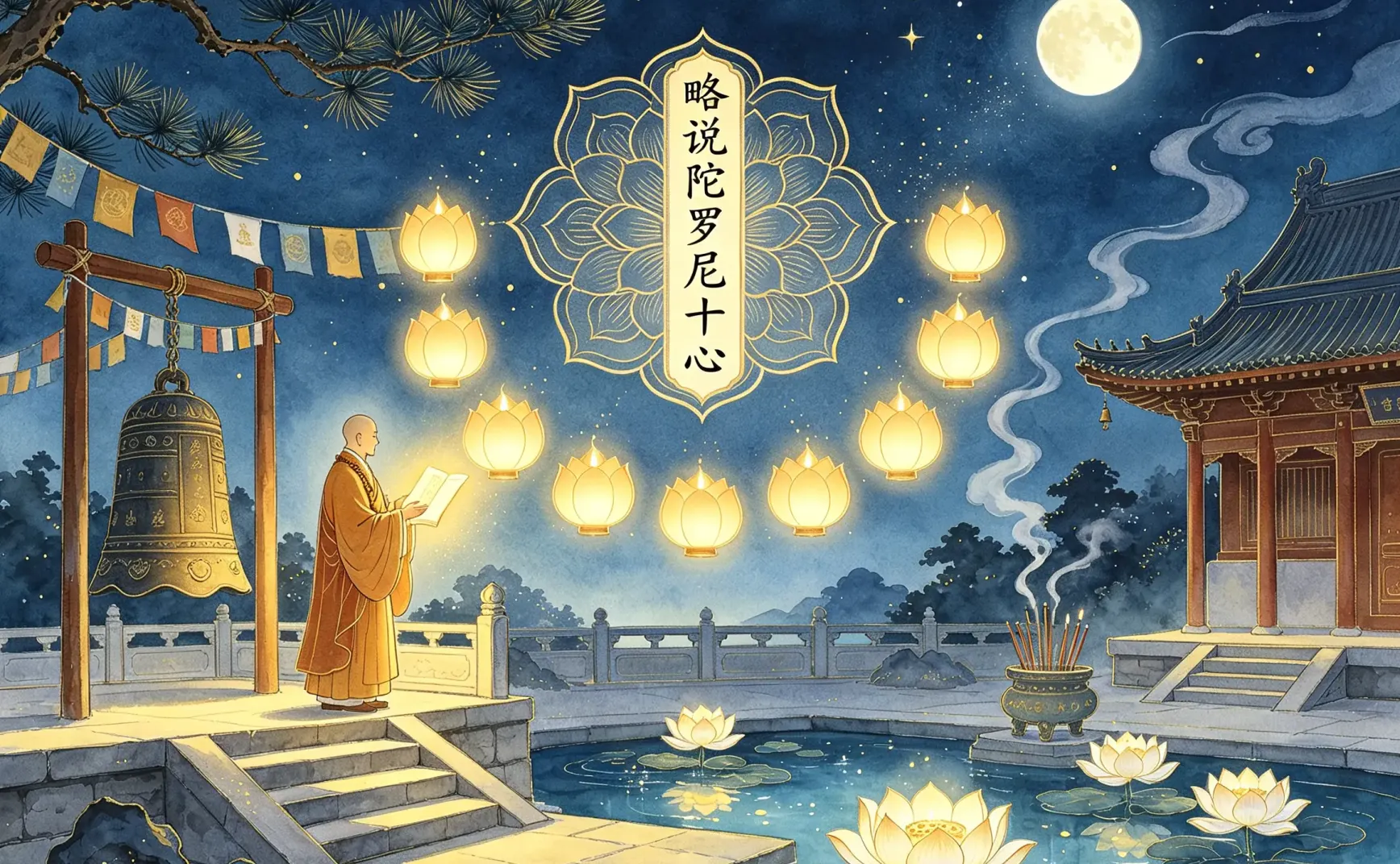 略说陀罗尼十心