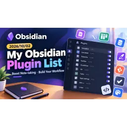 Obsidian Plugins in Use — 2026 (Generated with ShareMyPlugin)
