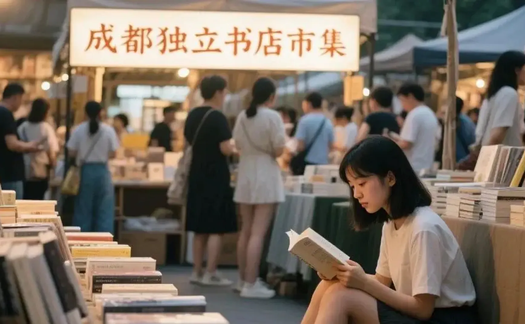 成都书店文化曾让广州的我羡慕到想搬家，如今连一场市集都容不下