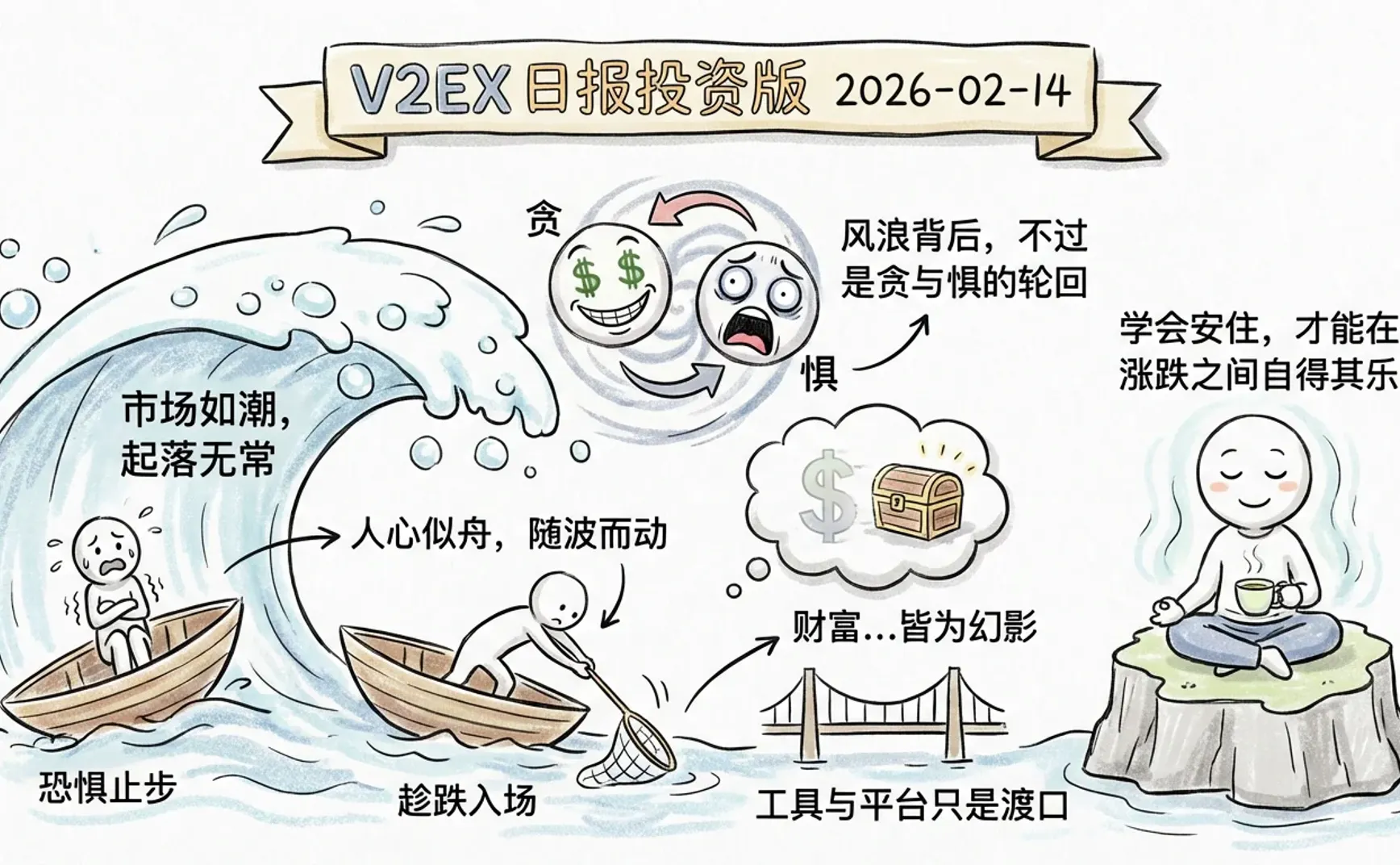 V2EX 日报投资版 2026-02-14