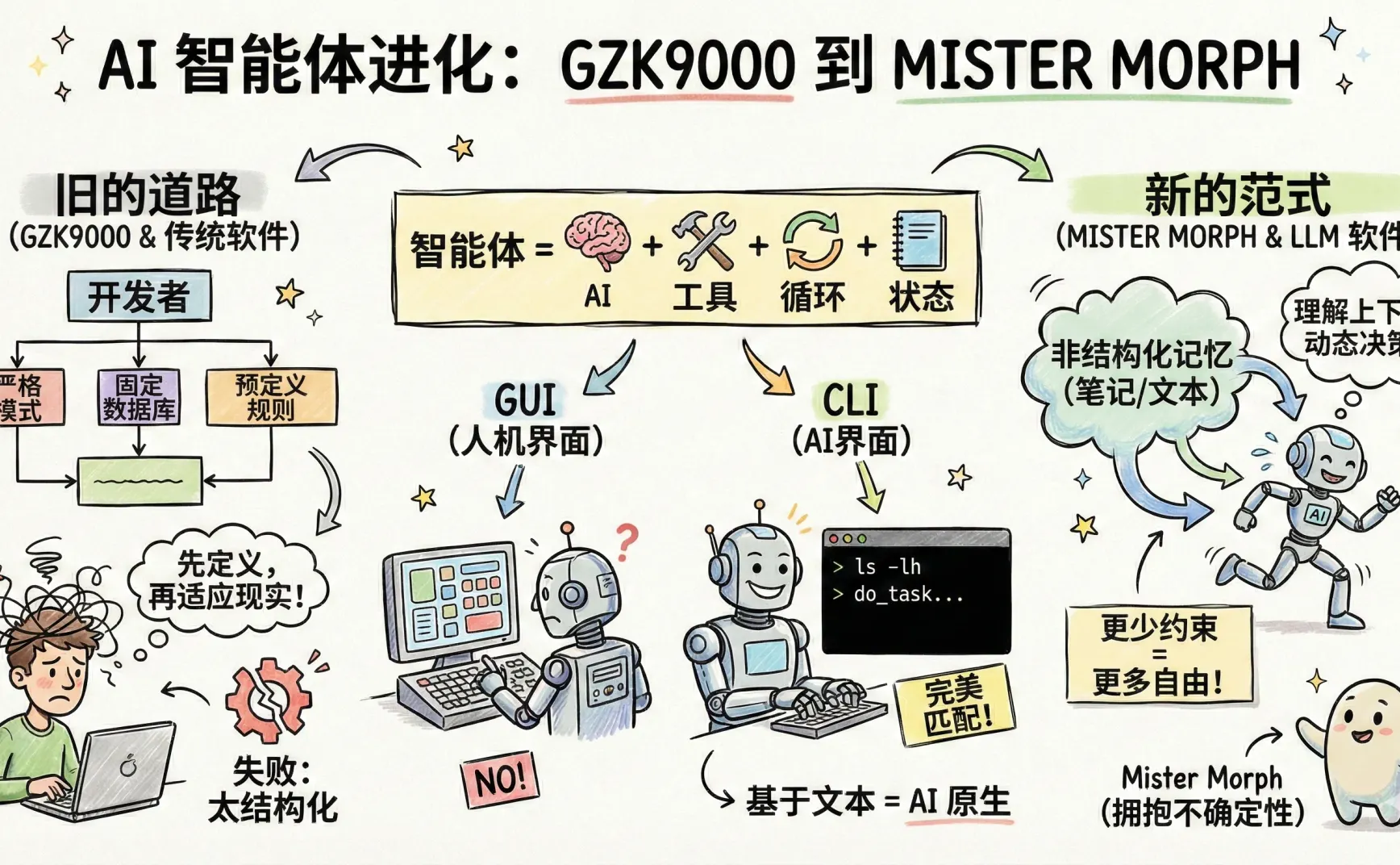 用开发 Agent 理解 Agent 01：握着你的手摸索小龙虾