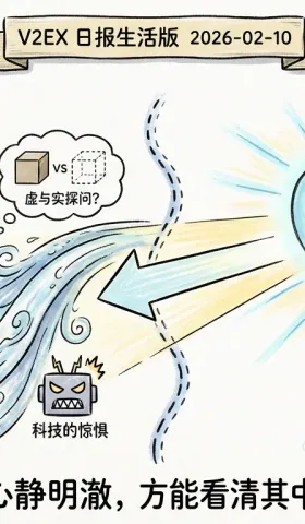 V2EX 日报生活版 2026-02-10