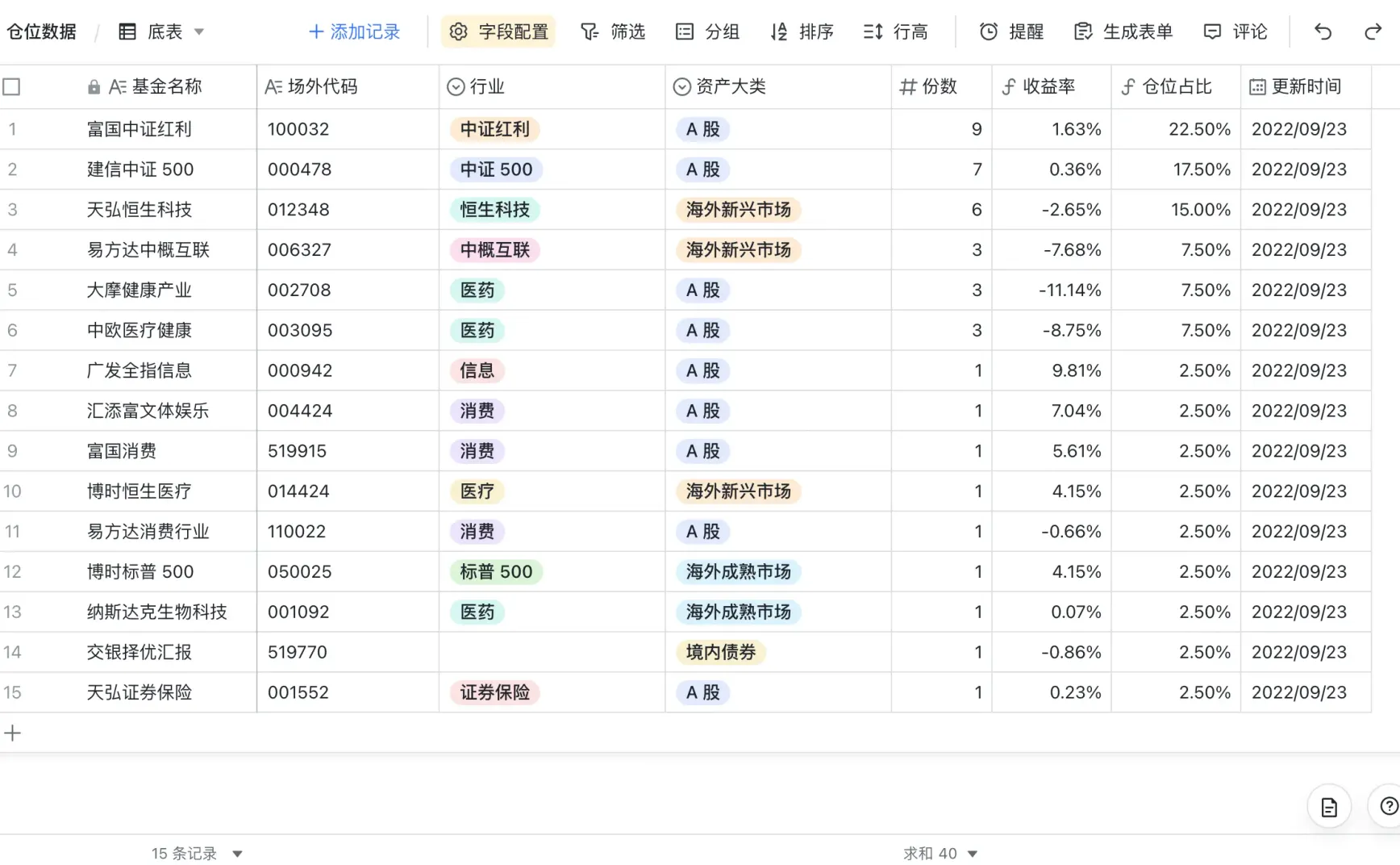 一颗小树 #34 初探多维表格
