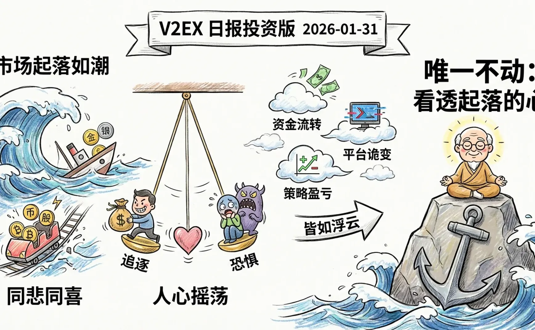 V2EX 日报投资版 2026-01-31