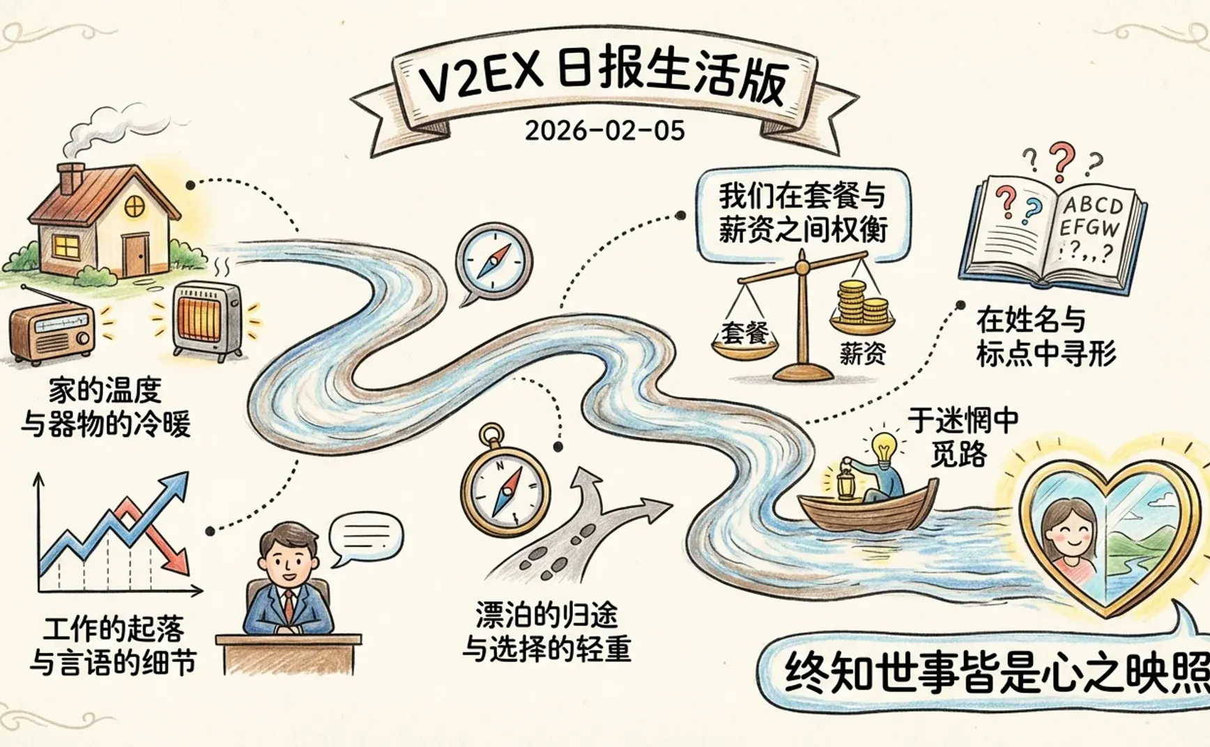 V2EX 日报生活版 2026-02-05