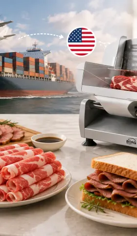 Are Chinese Small Appliances Worth Shipping to the US? A ¥319 Meat Slicer Cost Breakdown