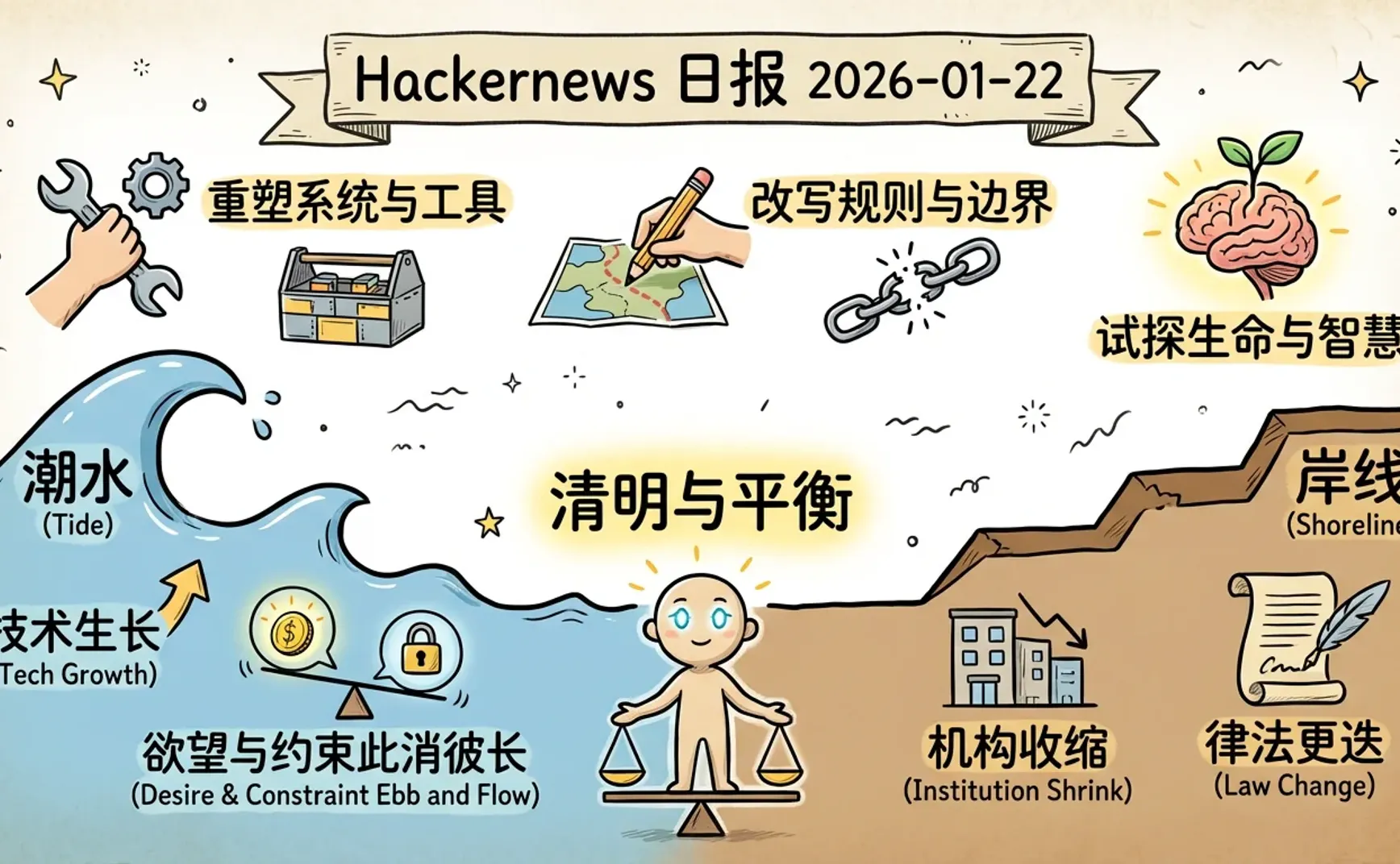 Hackernews 日报 2026-01-22