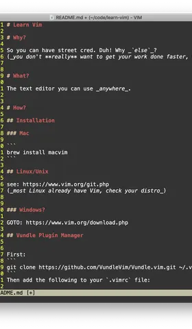 为什么要学 vim