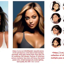 反推关键词生成表情包 midjourney