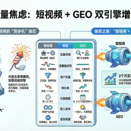 元峰2025年度复盘，我们用GEO+短视频双引擎打破流量焦虑，2 个月收入 15 万