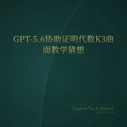 2026-07-15 | GPT-5.6协助证明代数K3曲面猜想；Bonsai 27B手机跑；Anthropic内部Fable 5工作流曝光。