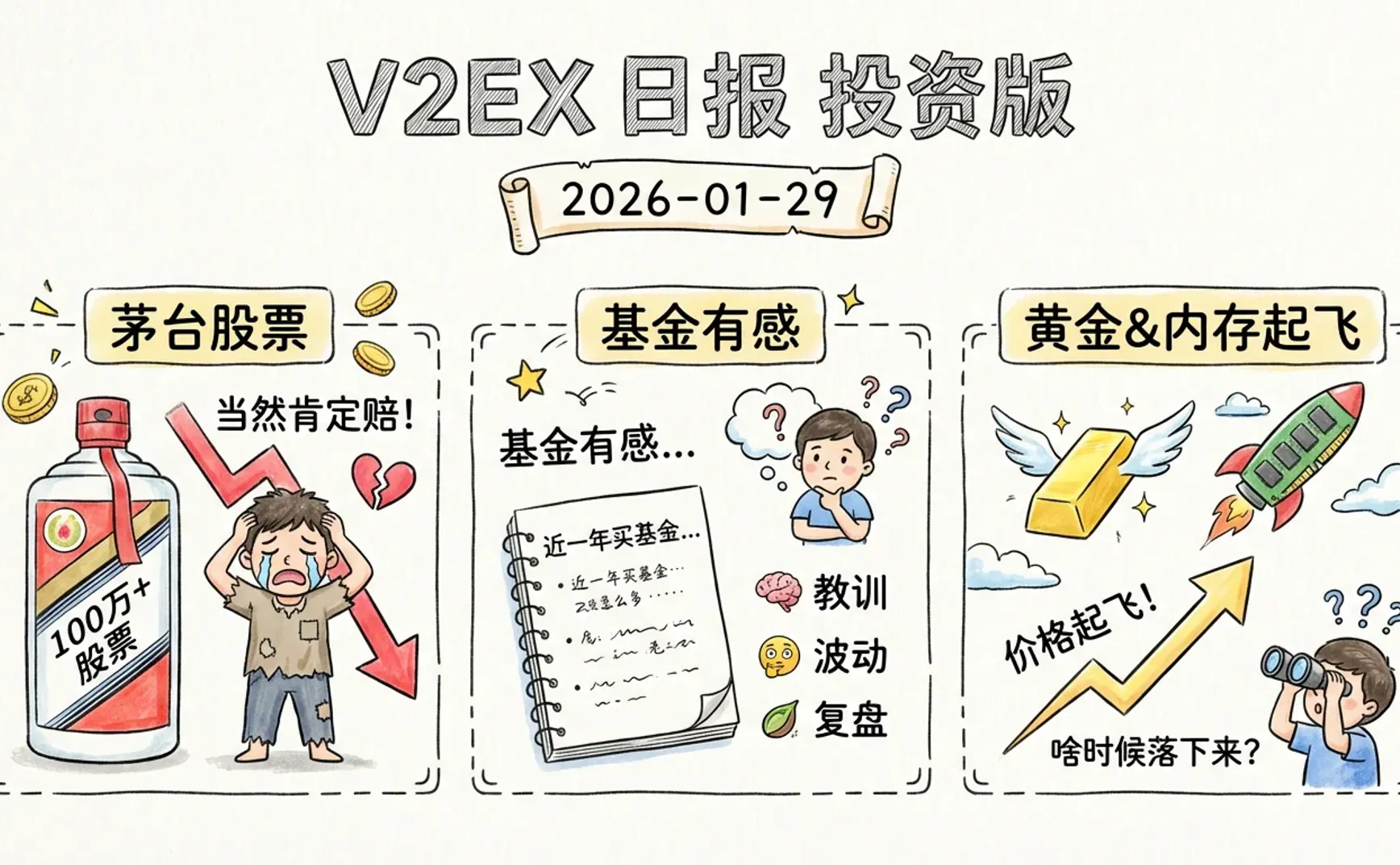 V2EX 日报投资版 2026-01-29