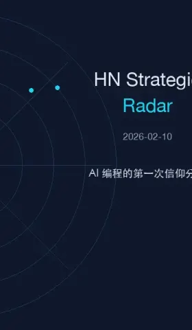 HN Strategic Radar 2026-02-10：AI 编程的第一次信仰分裂