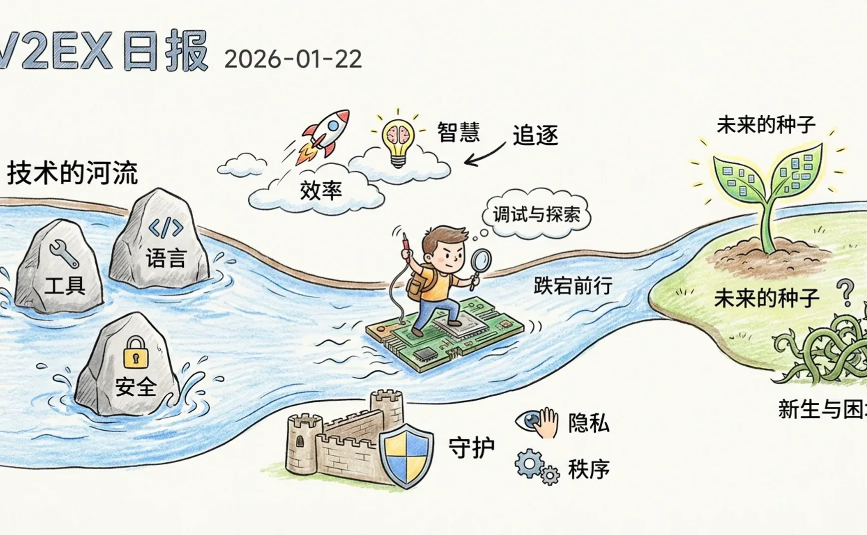 V2EX 日报 2026-01-22